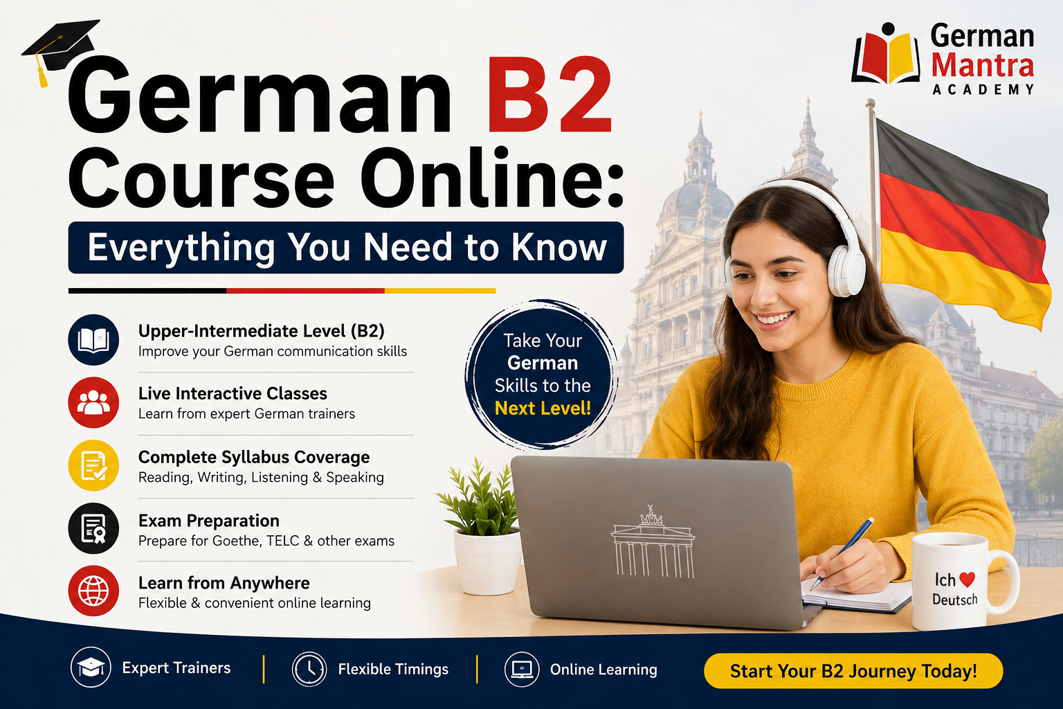 German B2 Course Online: Everything You Need to Know